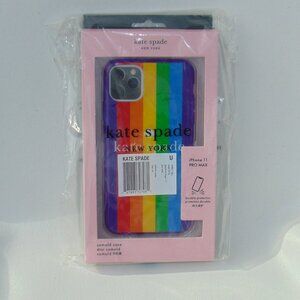 Kate Spade New York Multi Spectrum Logo iPhone 11 Pro Max NIB!